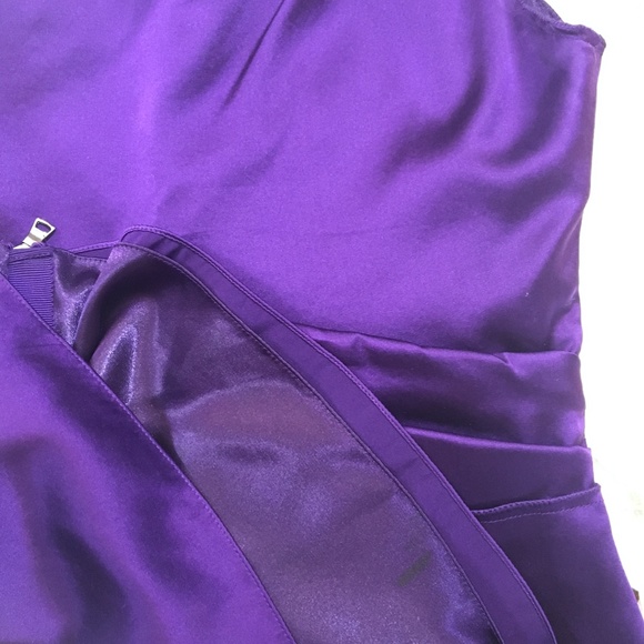 Asymmetric One Shoulder Silk Top Elie Tahari - Picture 6 of 6